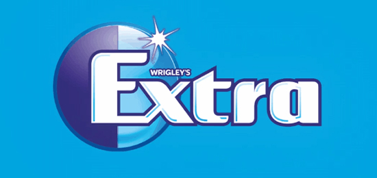 口味卓越的 護(hù)齒無糖口香糖品牌 Extra益達(dá)的 LOGO設(shè)計(jì)內(nèi)涵與品牌設(shè)計(jì)欣賞